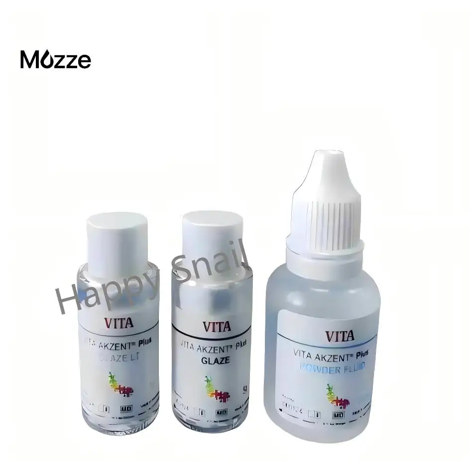 VITA Dental Ceramic PLUS Glaze Powder GLAZE LT Low Temp & High Temperature Glaze Powder Glaze Liquid Dental Lab Materials
