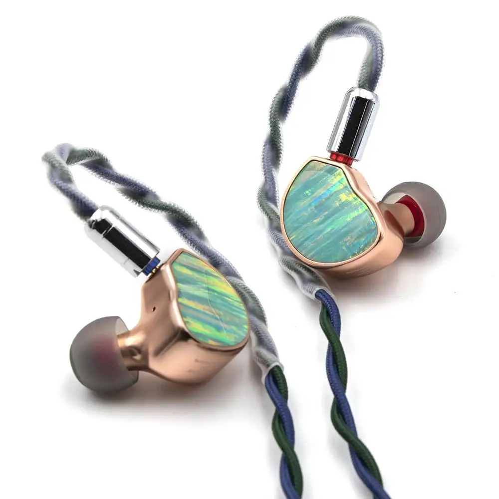 Simphonio VR1 HiFi Monitor In-Ear Bass Stereo Earphones Nanometer Ceramic Diaphragm Dynamic Audiophiles