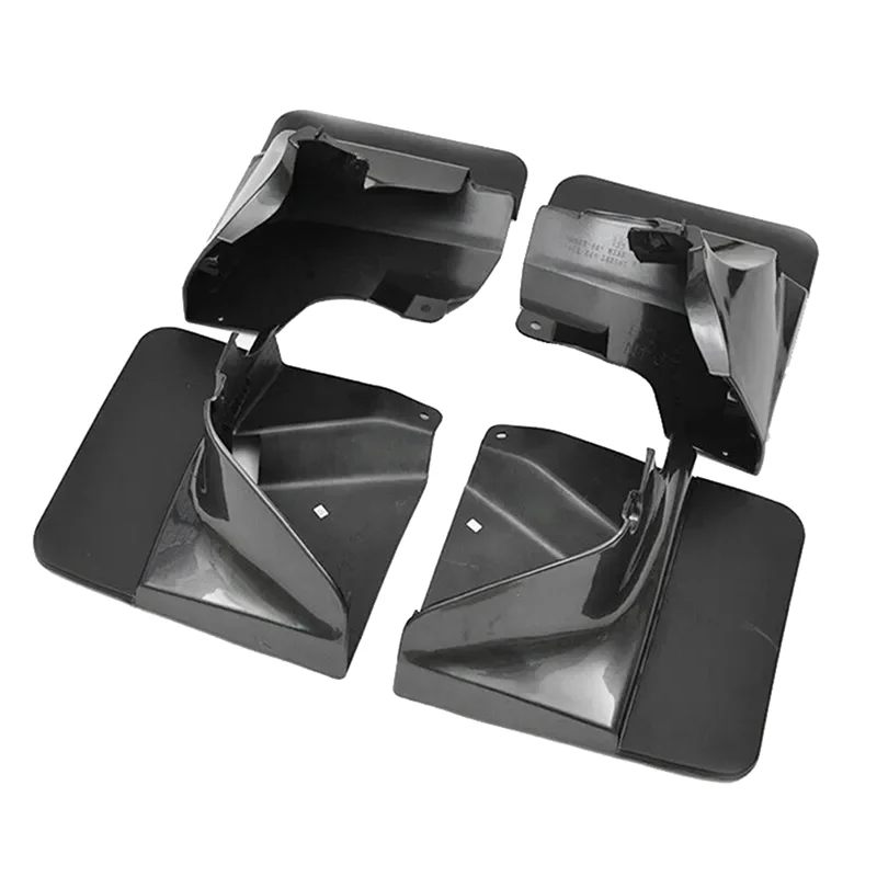 

NEW-4 Piece Front Or Rear Mudflaps Splash Guards Mudguards Black Plastic For Toyota Land Cruiser Prado FJ120 120 2003-2008 2009