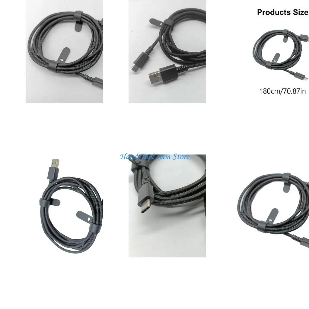 

H37F USB to Type C Кабель Cable Mice Line для Deathadder V2PRO/V3PRO, Basilisk V3PRO Замена мышиной проволоки