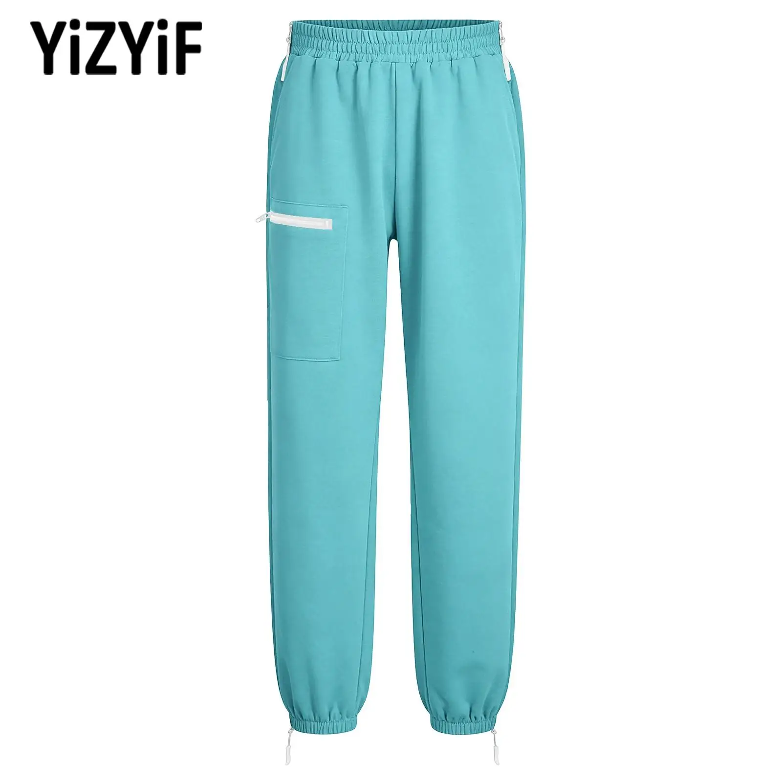 

Workout Running Pants Boys Special Needs Adaptive Clothing Tear Away Double Zippers Basketball Sports Sweatpants Stretchy Pants