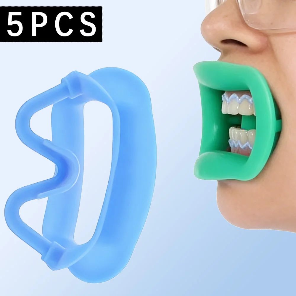 

5 шт., мягкий силиконовый ретрактор для губ и щек для ортодонтической общей стоматологии, открывалка для рта, удобная многоразовая