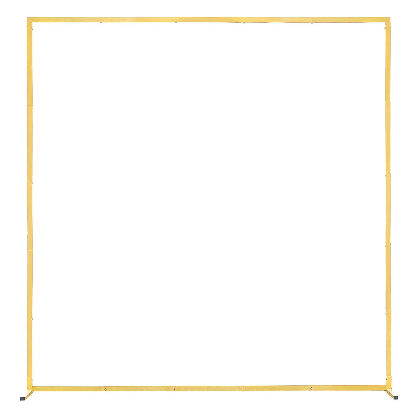 

Металлическая арка-стойка 6x6.6 футов, золотистая, устойчивая, простая в сборке, для декора свадеб и вечеринок