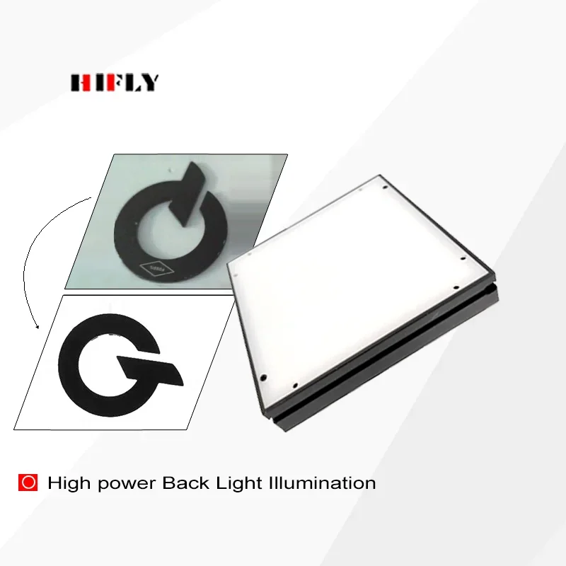 Large Size Machine Vision lighting 24V 400*400mm  LED Backlight for inspection