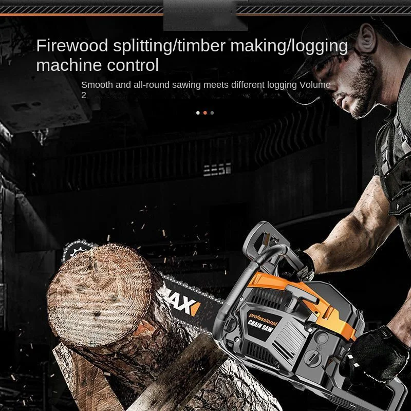 8800W chainsaw logging saw high-power portable chain saw 20 inches chain saw gasoline saw logging multi-function tools saw