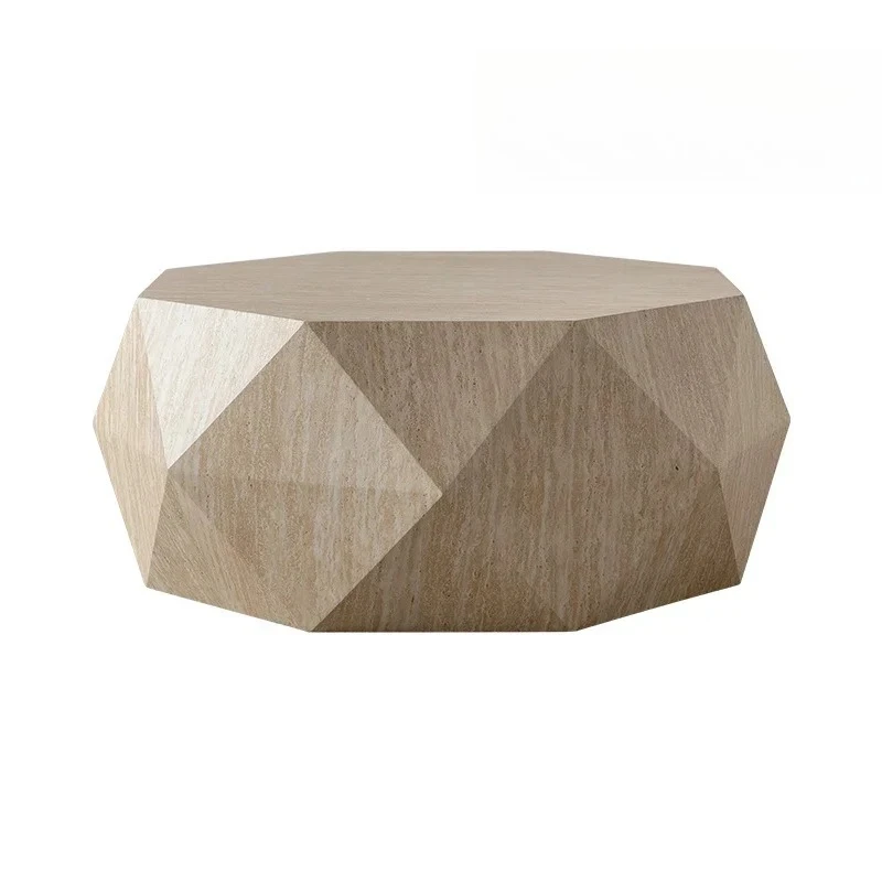 TTAmerican Retro Living Room Coffee Table Model Room Hotel Homestay Coffee Shop Designer High Sense