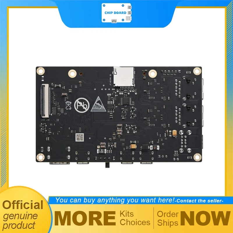 MYiR MYD-YT153MX-MINI Dev Board with Allwinner T153 Quad Cortex-A7 Processor and 3 Gigabit Ethernet Interfaces