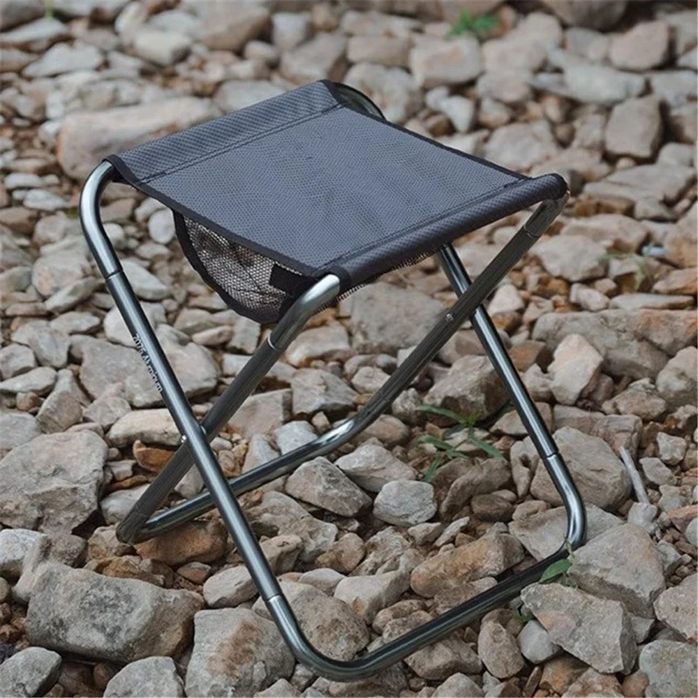 

Large Picnic Chair Adult Camping Chair Folding Stool Outdoor Portable Lightweight Seat with Carry Bag for Fishing Hiking