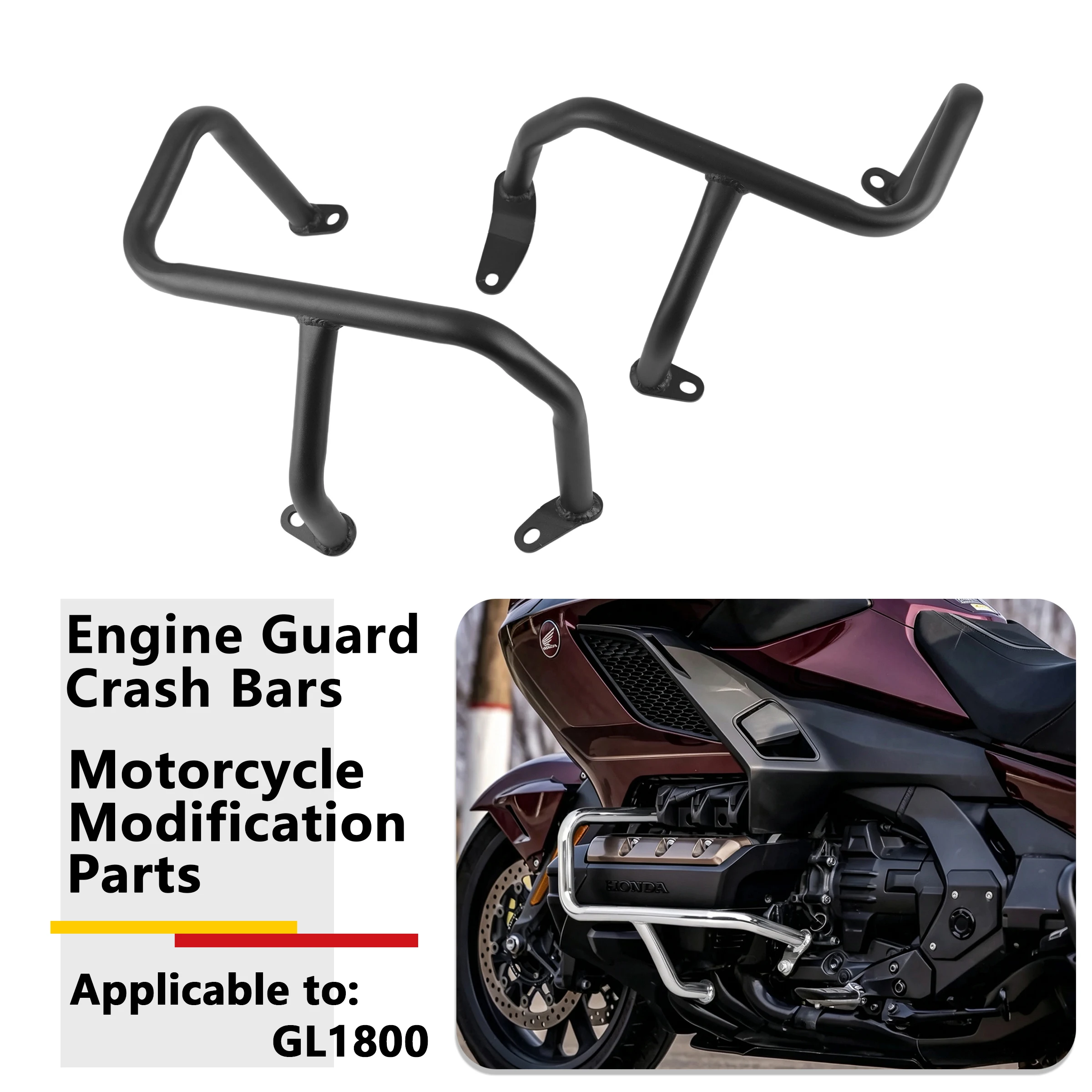 Motorcycle Engine Guard Crash Bars Buffer Anti‑Fall Protection Accessories Fit For Honda Gold Wing GL1800 GL 1800 2018‑2025