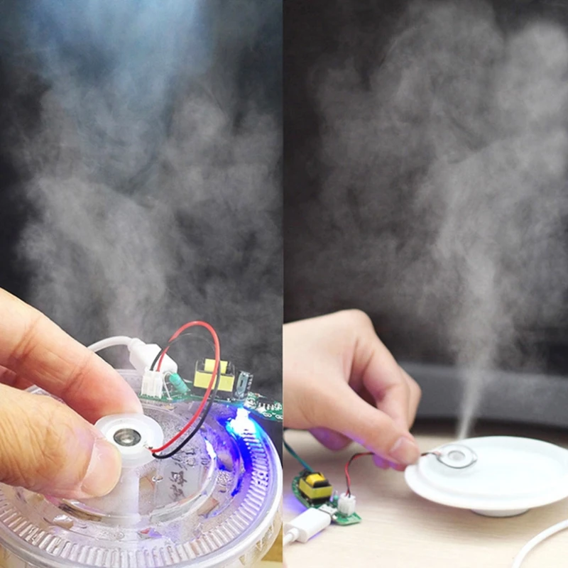 13.8mm Ultrasonic Humidifier Film Plate Ceramic Atomizer Maker Piezoelectric Transducer Humidifier Accessories A0NC