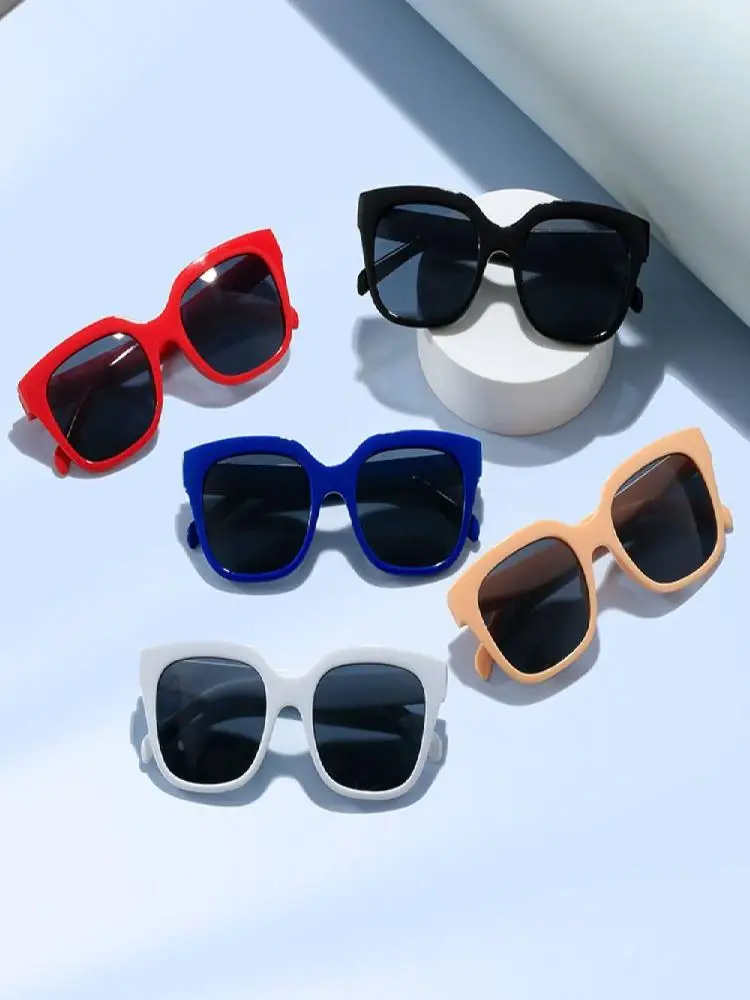 AliExpress gootrades 2024 Fashion Cat Eye Sun Glasses Classic Women Men Large Frame Sunglasses Retro Eyewear UV400 Shades Square Sunglasses