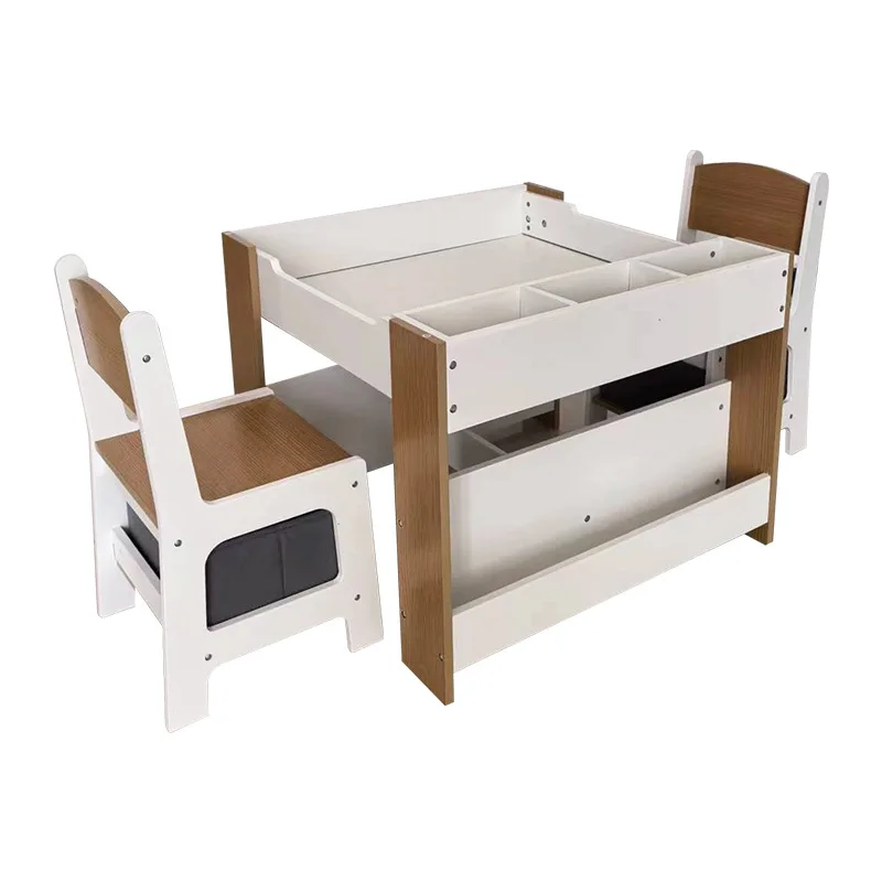 Children's study table Multifunctional toy  Baby puzzle assembly game