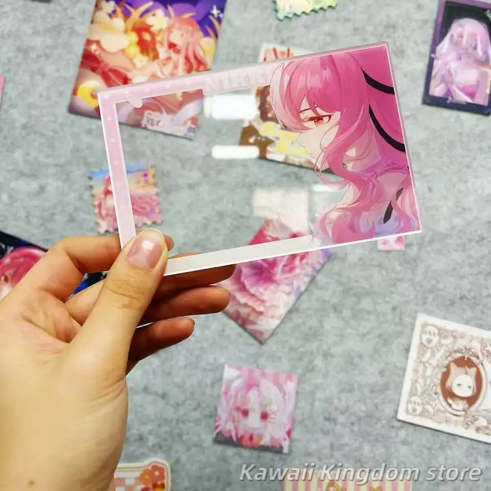 

Infinity Nikki Transparent Card Acrylic Clock in Take A Photo Anime Cosplay Halloween Mascot Student Accessory Fans Gift