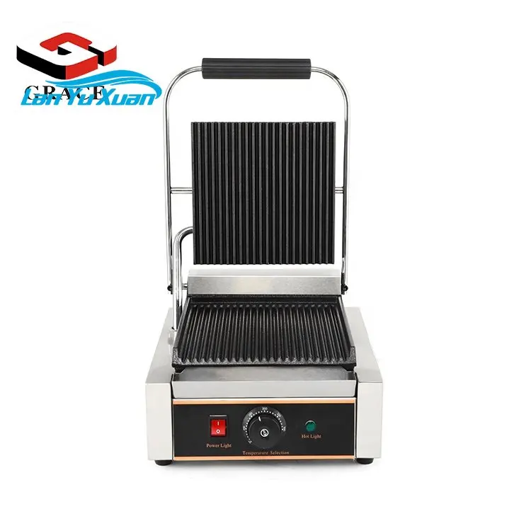 Hot Selling Druk Elektrische Sandwich Maker Contact Grill Panini Grill