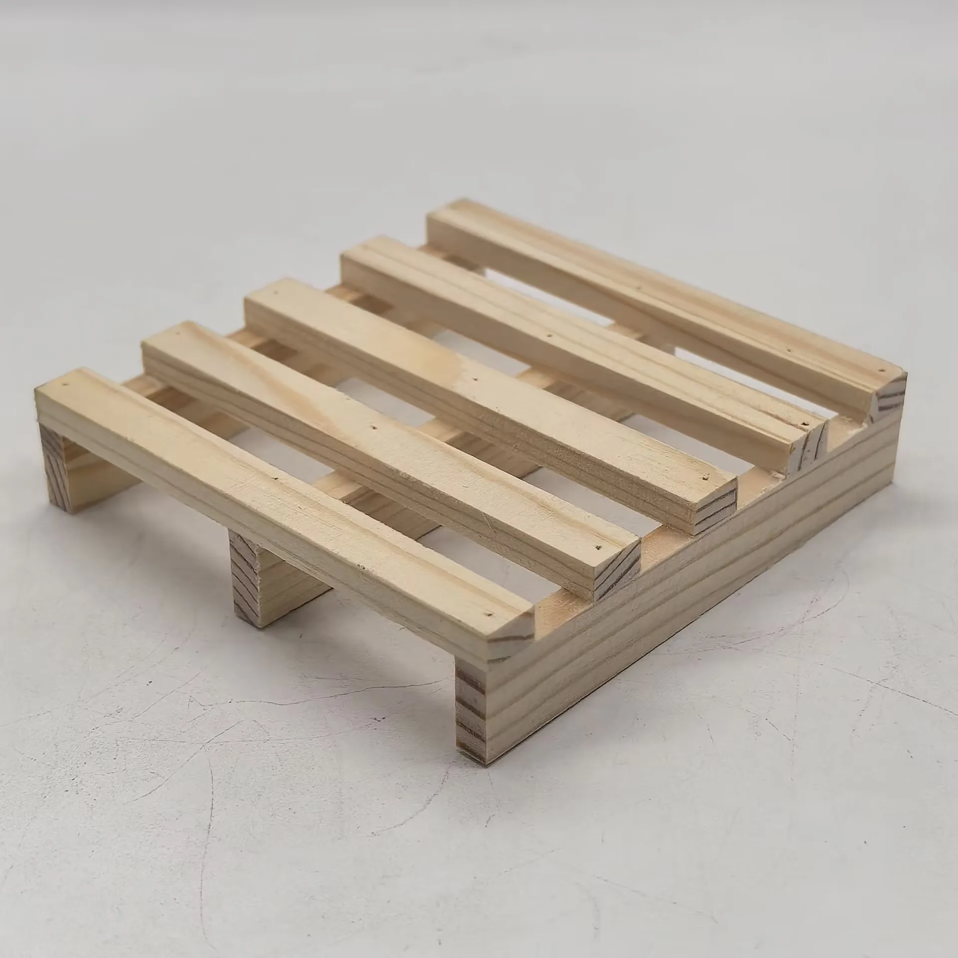 2 Stück LESU Holzpaletten-Zubehör für 1/14 hydraulischen Linder-Gabelstapler für Tamiya ferngesteuerten Traktor-LKW-Anhänger Th16512 – Detail 4