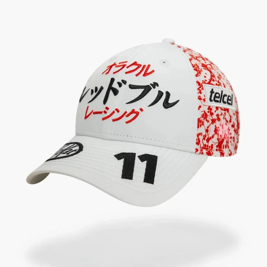 Topi bisbol tim F1 2024 Team Max Checo ICO Japen Miami Maroko Tiongkok Orange Lion Dutch Zandvoort GP