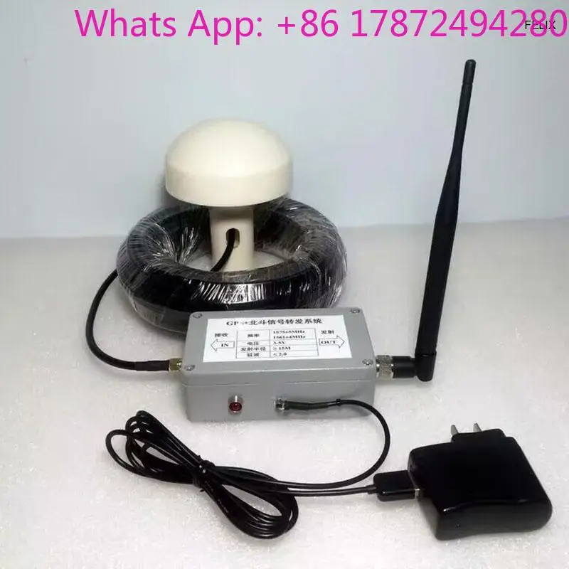 15M Mushroom Receiving A 0528NEW Indoor GPS Signal Repeater Amplifier Transmission Complete Kit