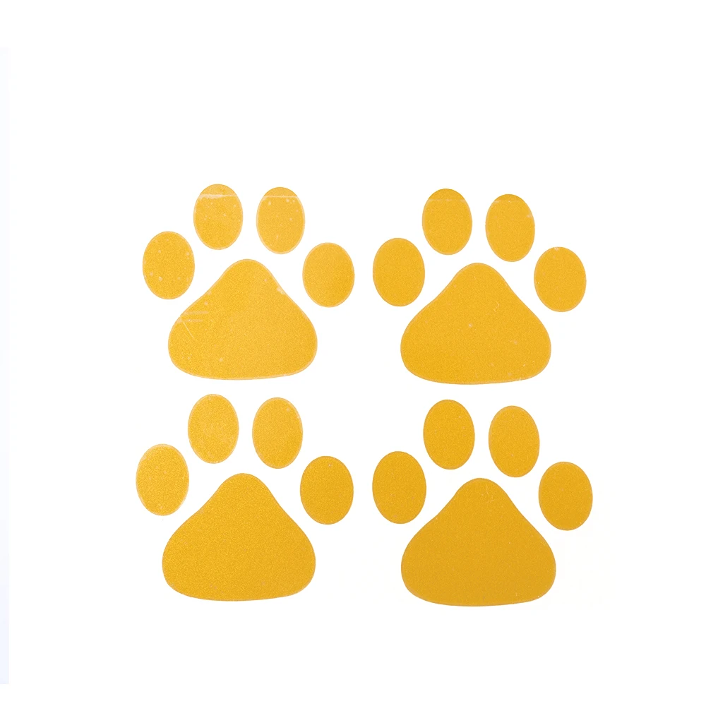 Car Sticker Cool Design Paw 3D Animal Dog Cat Bear Foot Prints Footprint Decal Car Red Black Funny Cat Paw Car Sticker