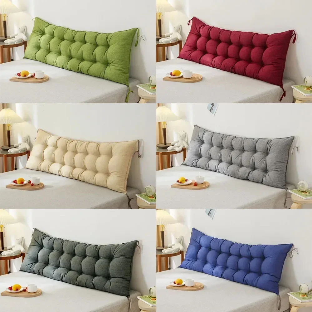 Татами-подушка 90x4 5/120x50 см, изголовье кровати, подушка для шеи, кровать, прикроватная подушка, большая поддержка спинки, подушка для декора комнаты