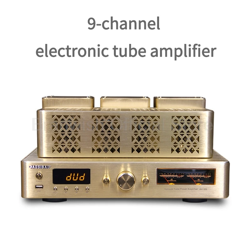200W + 200W High Power Koorts Hifi Buizenversterker Pre-stage Audio Luidspreker Versterker Home Theater Bluetooth 5.0 Ondersteuning 4/8Ω Luidspreker
