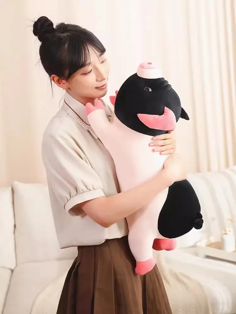 

Love Simulation Animal Pig Doll Cute Little Fat Suckling Pig Plush Toy Sleep Pillow Girls' Children's Gift 24inch 60cm DY10204