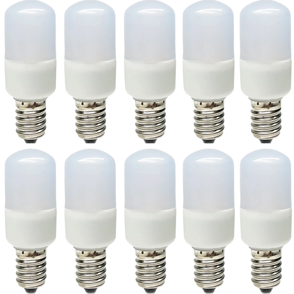 

10X E12 E14 T22 LED Refrigerator Light 110V 220V Sewing Machine Range Hood Microwave Oven Light Cold / Warm White AC 85-265V