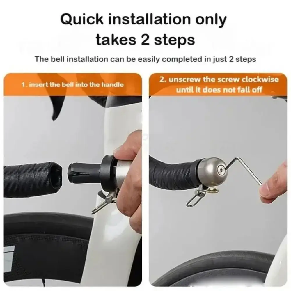 

Новый велосипедный звонок из медного сплава, супер громкий велосипедный звонок из полипропилена, мини-заглушка на руль велосипеда, аксессуары для езды на велосипеде