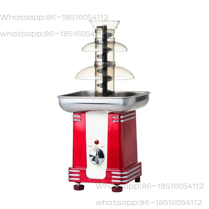 

Chocolate Fountain Machine, Commercial Mini Chocolate Sauce Waterfall Machine, Buffet Hotel, Children's Chocolate Melt Machine