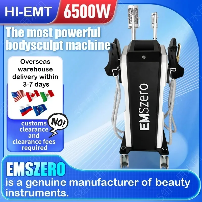 2025 EMS zero RF 2-in-1 body shaping machine, specialized equipment for muscle stimulation and fat removal, EMS Hiemt Pro