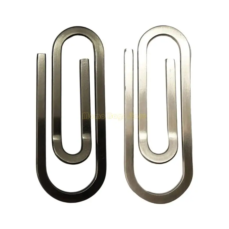 

X90D Anti Rust Cash Clip For Men Women Secure Card Pocket Money Minimalist Design Office Daily Carry