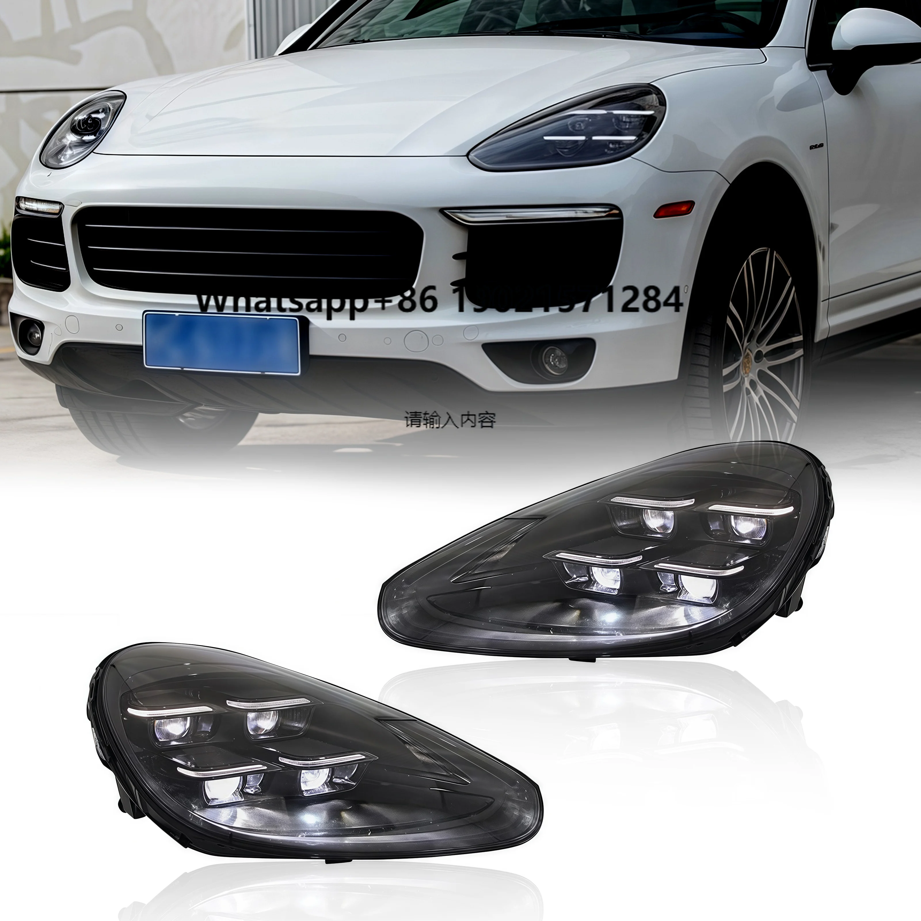 

2015-2017 for Porsche Panamera 958 Car Accessories New 6000k Color Temperature Front PDLS Matrix LED Headlights Upgrade