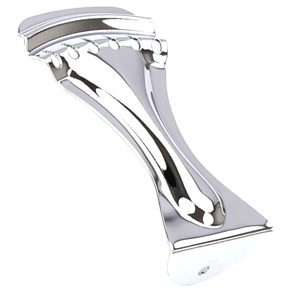 

Chrome String Board Round Head F04A Metal Guitar Tailpiece Replacement Parts for Resonator 6 Strings Electric Acoustic