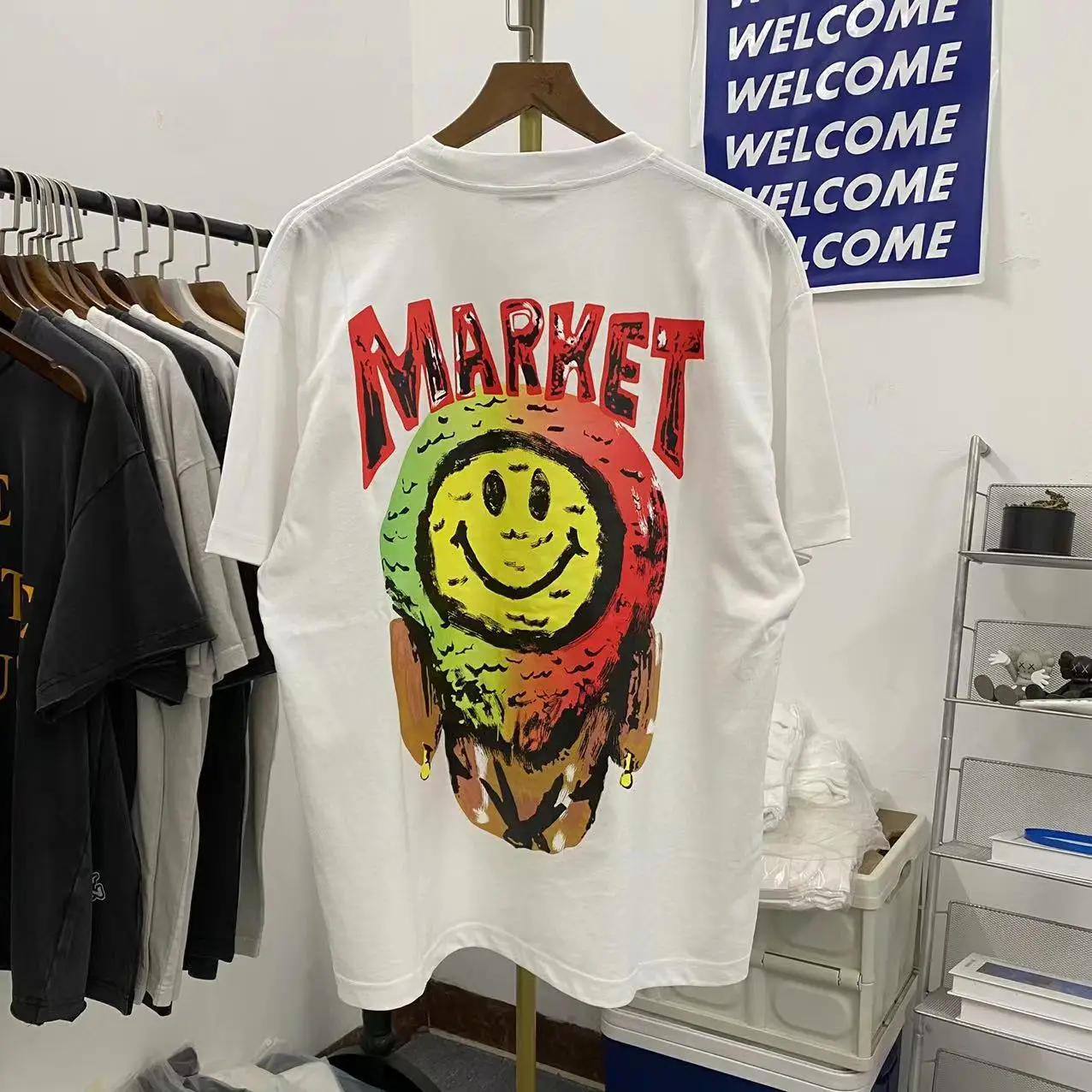 Men's Clothing New Hot-selling Basketball Star printing casual men's and women's loose short sleeve T-shirt Ropa hombre