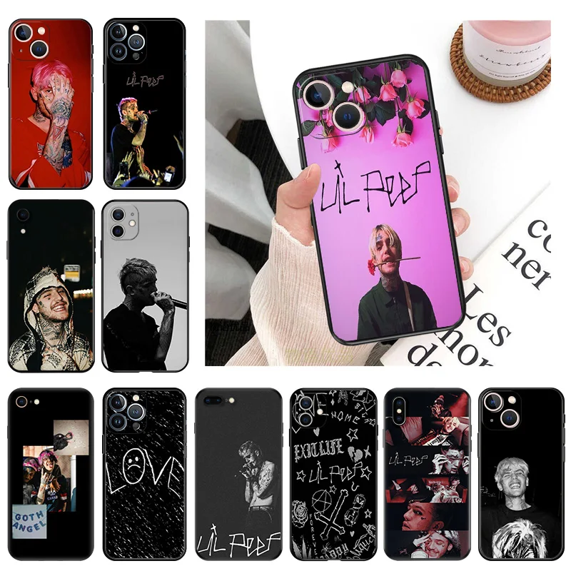 Ultra Thin Matte Soft L-Lil P-Peep Phone Case For iPhone 16Pro 15 14 13 12 Mini 11 16 Pro Max 7 8 Plus XR SE Cover