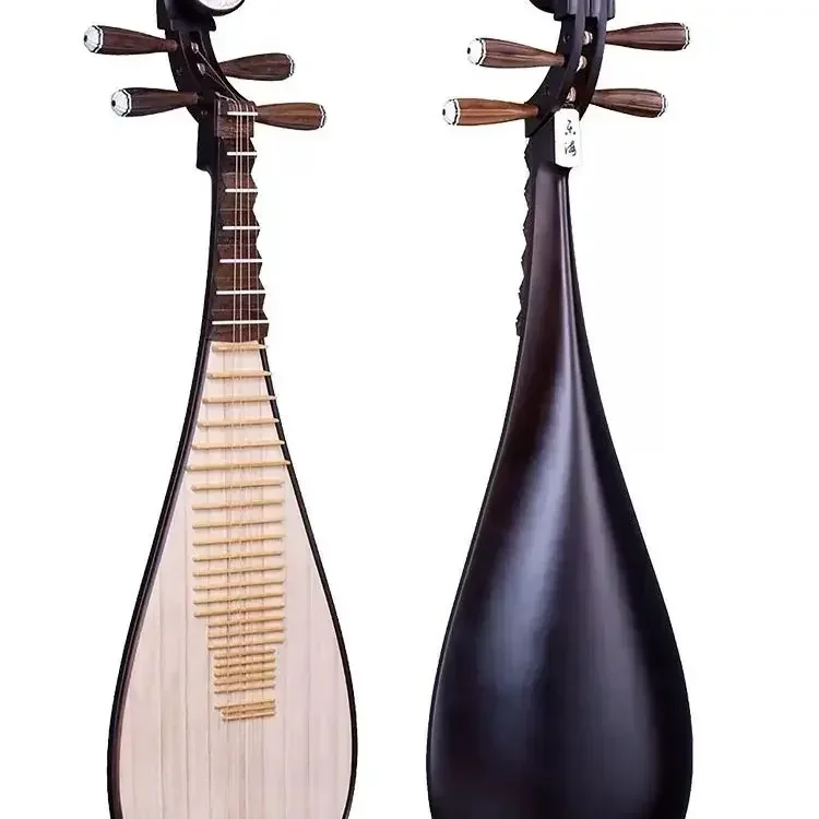 Musical Instrument 916 East African Black Sandalwood Pipa