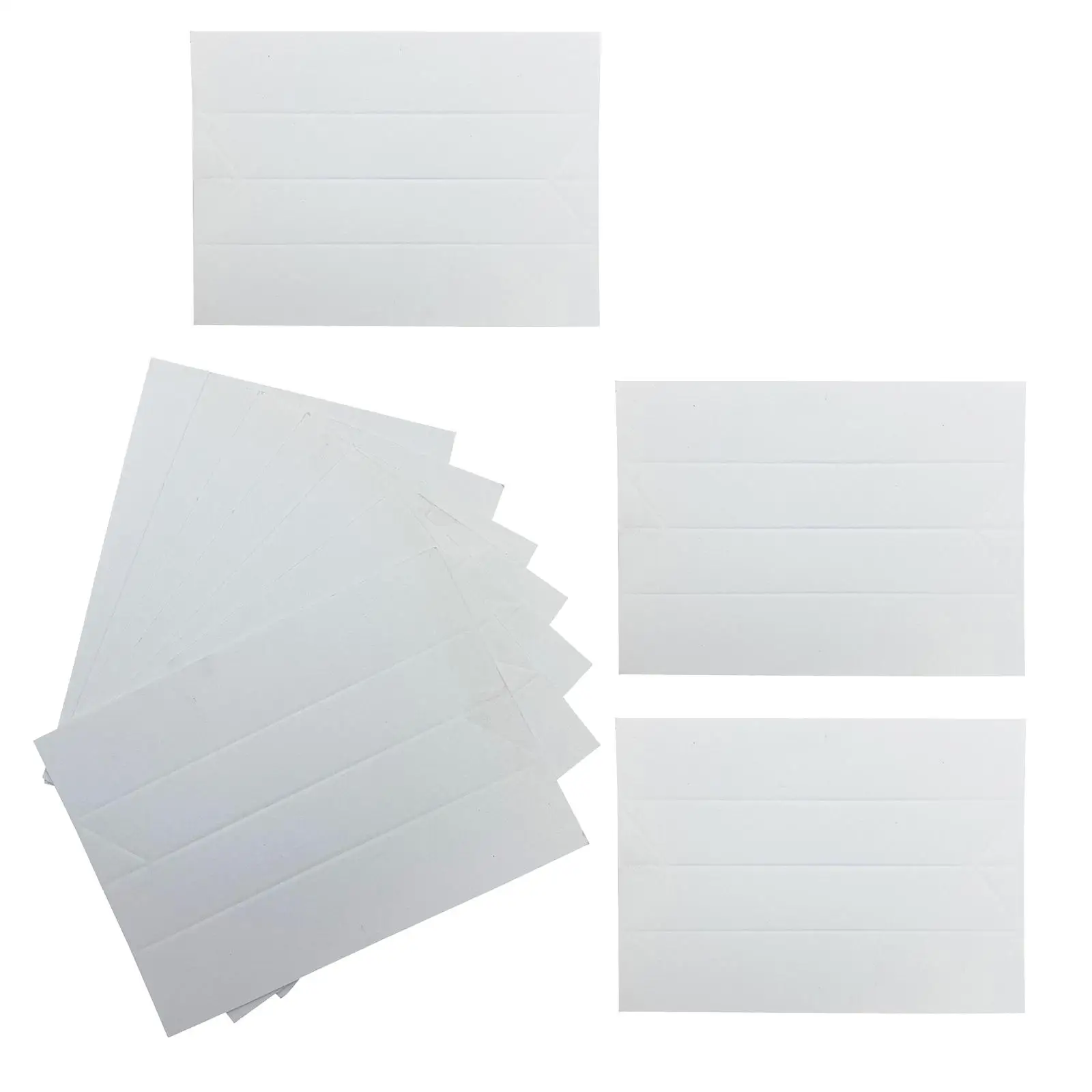 10x Diamond Color Grading Tray White Colorimetric Test Diamond Display Paper