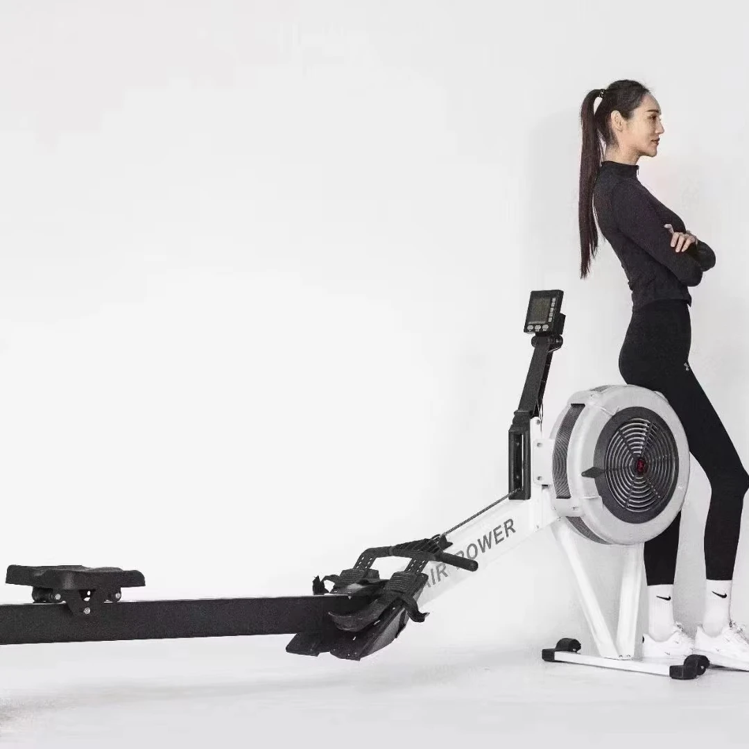Foldable Magnetic Rowing Machine High Quality Commercial Gym Fitness Equipment for Full Body Workout