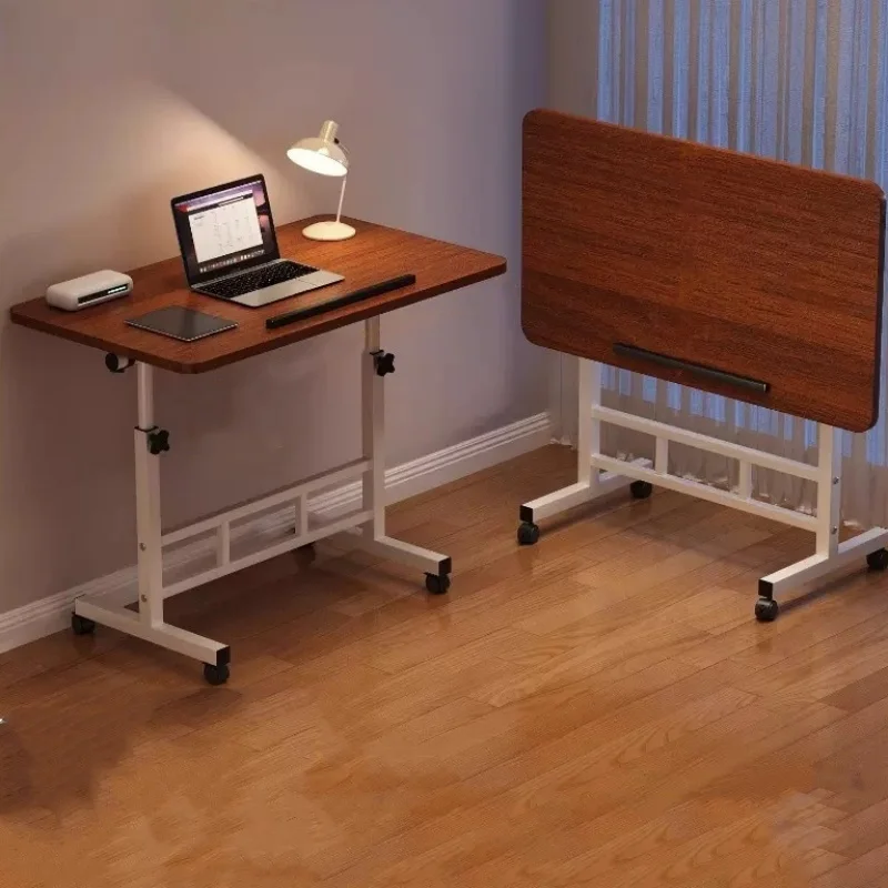 

1pc, Foldable Desk Office Table for Small Home Use Bedroom Bay Window Lazy Folding Study Desk Simple Folding Table