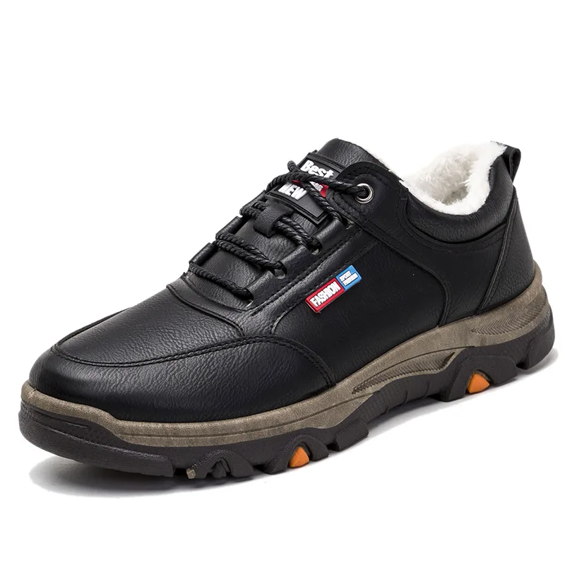 Scarpe da uomo in pelle da lavoro primavera nuove scarpe da uomo stringate scarpe Casual marroni retrò traspiranti per uomo Sneakers da trekking all'aperto