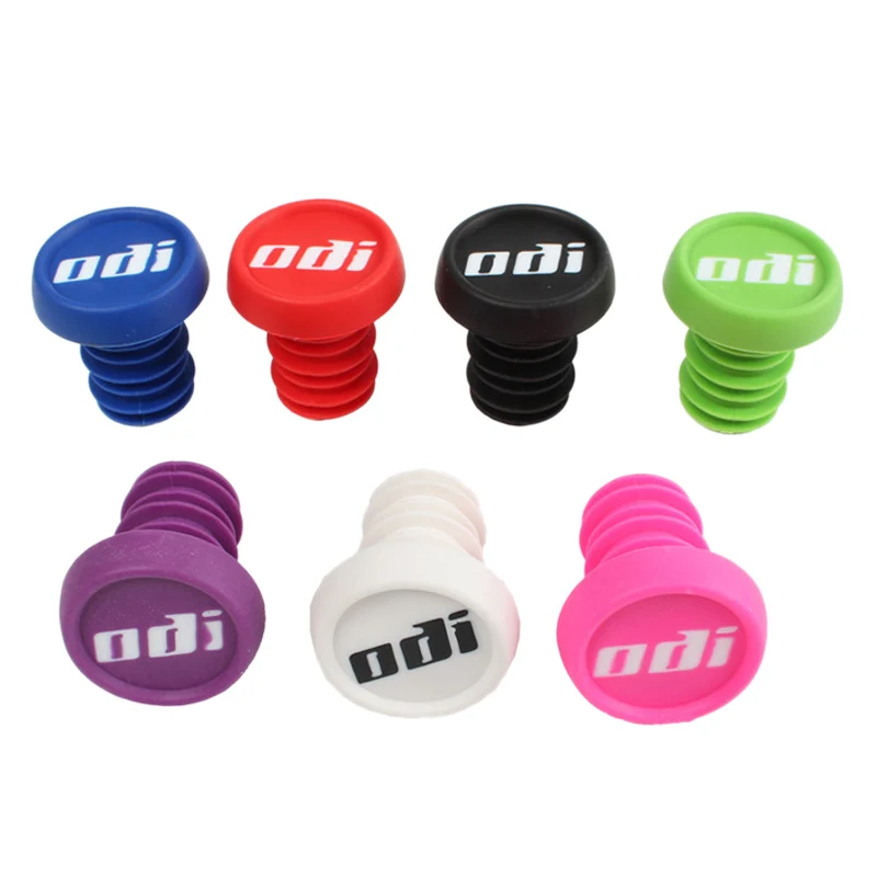 Hot AD-ODI 2 szt. Uchwyt rowerowy zatyczki końcowe lekkie zaślepki na kierownicę Fit MTB BMX DH FR akcesoria do rowerów biegowych