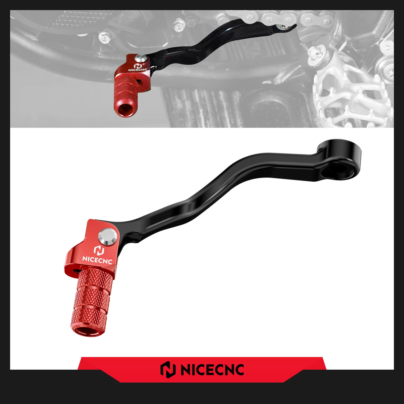 

For 2025 GasGas EC 300 EC 250 MC 125 250 300 EX EC EX 250F 350F EXF 250 350 2024 Motorcycle Gear Shift Lever Shifter Folding Tip