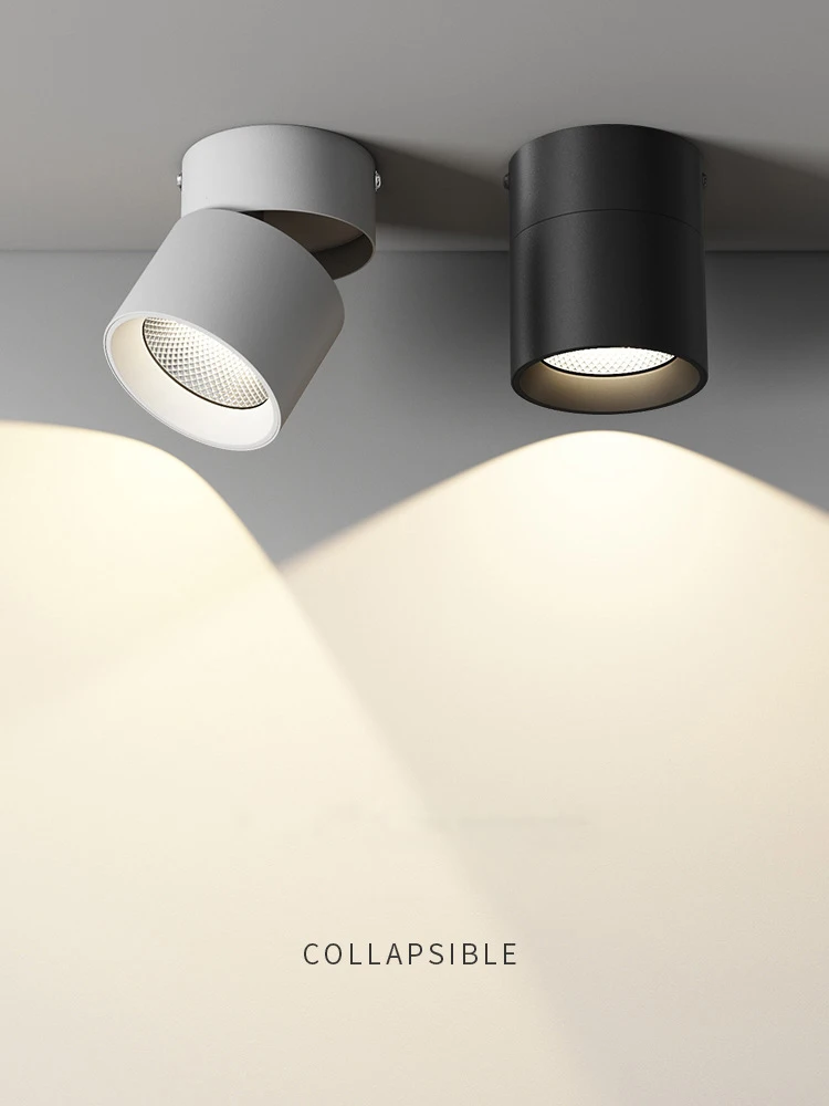 Led Spot 3-kolorowa zmiana wystroju urządzeń domowych reflektor LED typu Downlight wewnętrzne lampy sufitowe oprawy pokojowe sypialnia połysk światła