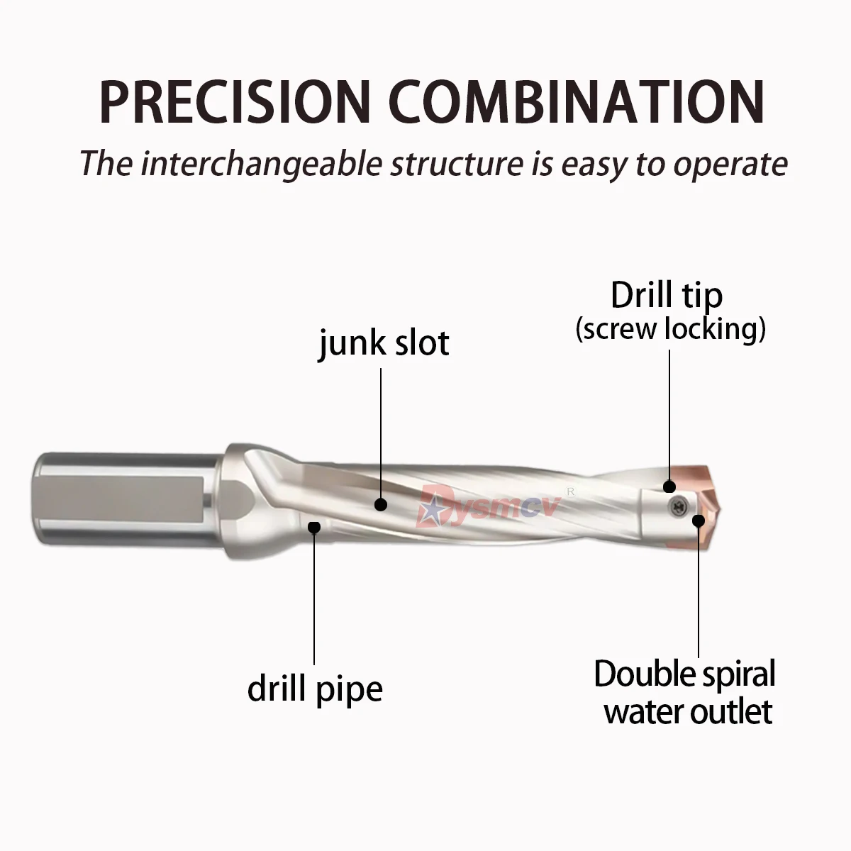 3D 5D 8D deep hole drilling frame JCD crown drill rod CNC lathe HCD10.0-25.5 high-speed, strong and high-quality tool