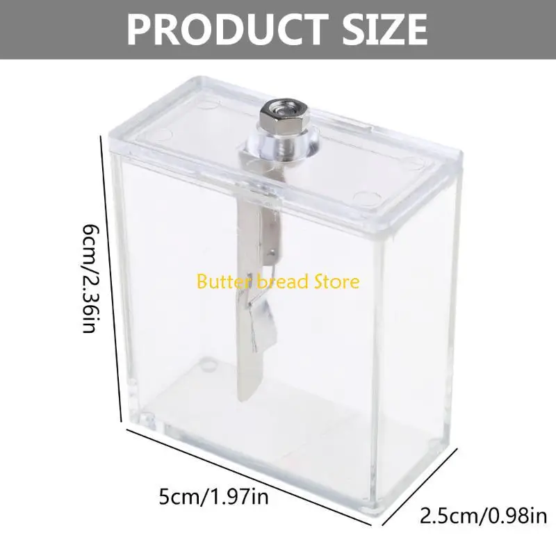 W89C Electroscopio sensibilidad Dispositivo detección electricidad estática para Educación y Educación