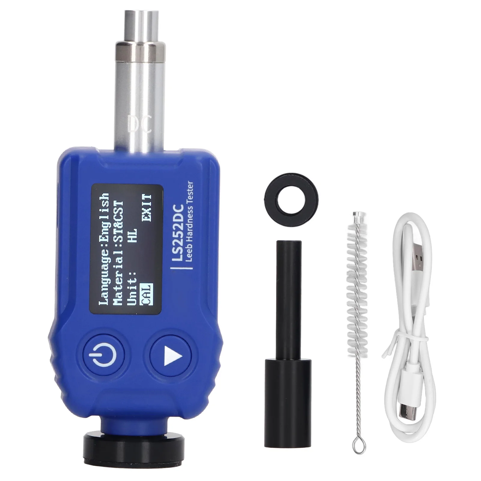 Digital Hardness Tester HL HV HB HS HRA HRB HRC  Portable Metal Hardness Gauge Durometer Hardness Gauge Hardness Tester