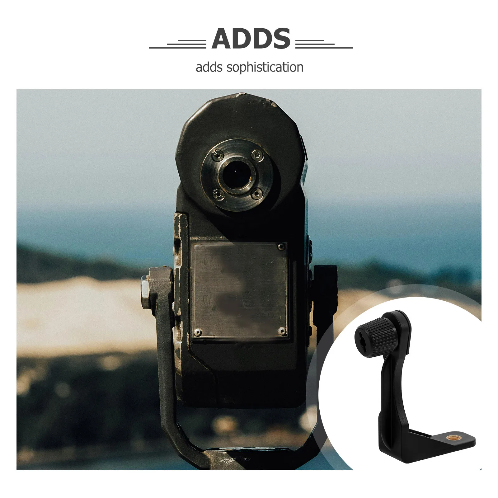 

2pcs Screw Telescope Mount Metal Adapter Binocular Binocular Adapter For Single Double Scope Photography Astronomy Tool