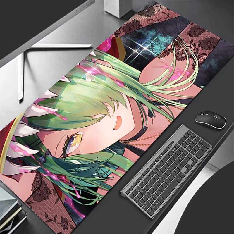 

Mousepad Computer Gaming Accessories Keyboard Pad Office PC Rubber Hololive Ceres Fauna HD Mouse Pad Decoracion Desk Mouse Mat