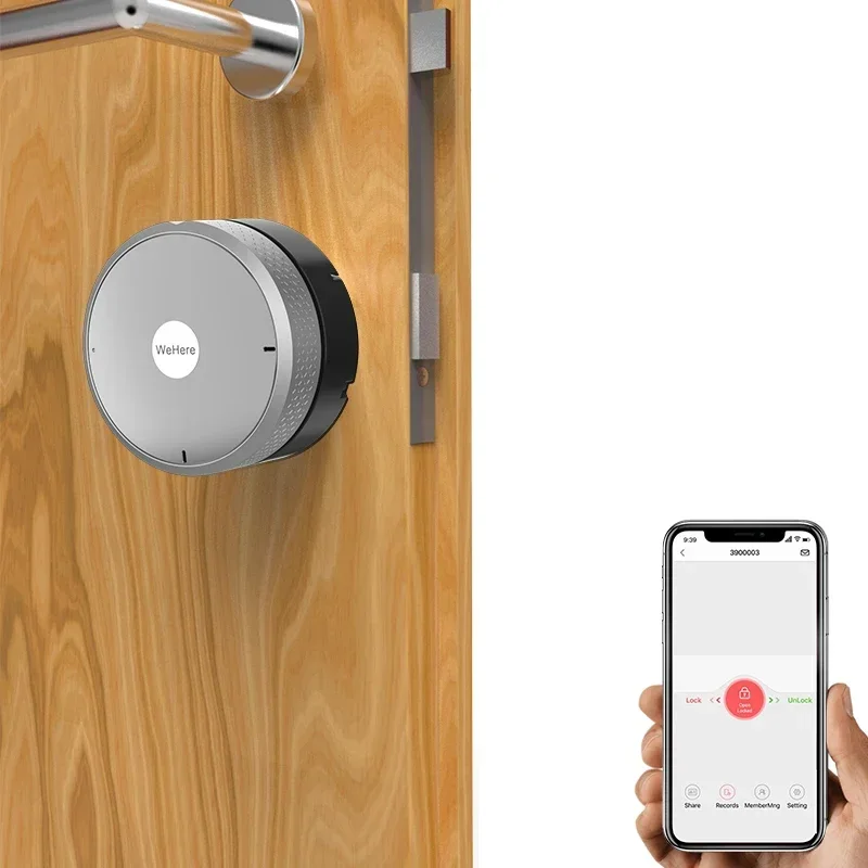 M300 Smart Sensor Auto Lock App Keyless Access Electronic Smart Lock for Doors Modified Smart Deadbolt without Drilling