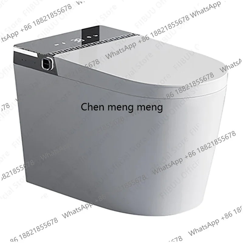 Smart Bidet for Bathroom Toilet Built-in Water Tank Toilet Auto Flush Warm Water Dryer HeatedSeat No Water Pressure Restriction