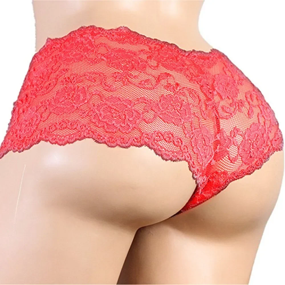 

Thongs Undies Underpant Underpants Breathable and Soft Men's Lace Underwear Boxer Briefs for Homewear Long Pants